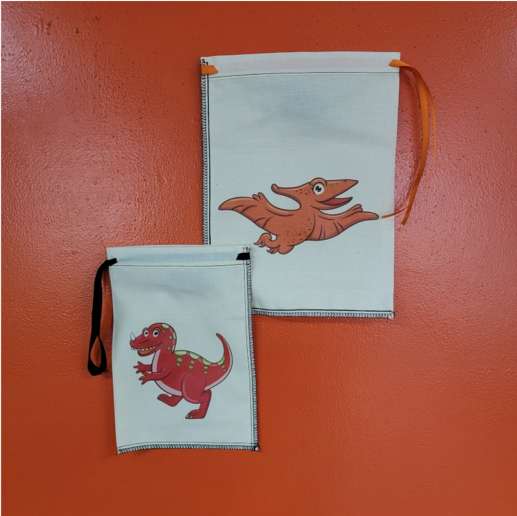 Custom Drawstring Bag - Custom Stitching