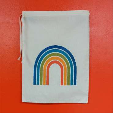 Rainbow Drawstring Bag