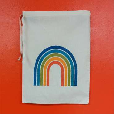 Rainbow Drawstring Bag