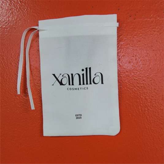 4x6 White Drawstring Bag